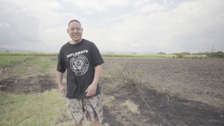 Eddie Huang is the host of a new food-travel show on Viceland called "Huang's World." 