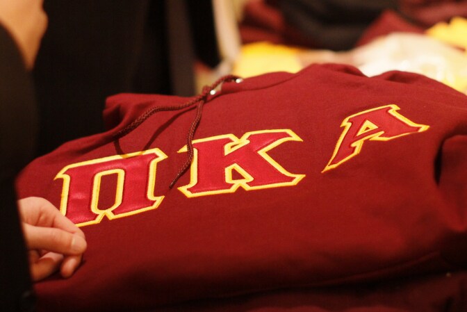 Pi Kappa Alpha insignia is well known on university campuses across the U.S.