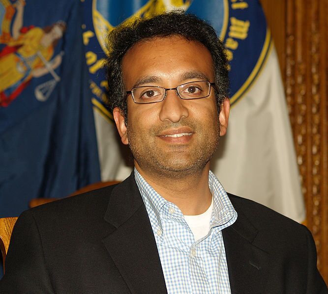 Rajiv Chandrasekaran at the 2007 Brooklyn Book Festival.