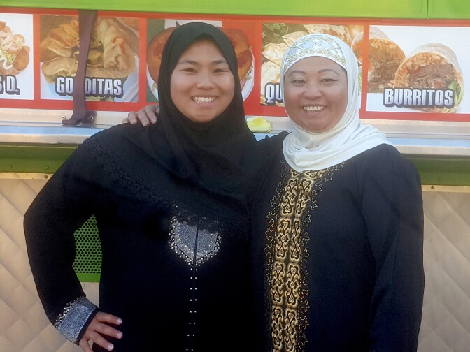 Sophy El and Halimas Sen.