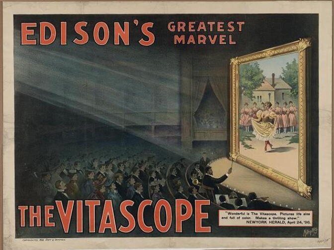 Meyers and Young record each episode of "The Bowery Boys" at a kitchen table and feature archival art, like this 1896 lithograph, on their website.