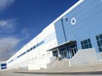 Exterior of new Amazon distribution center in San Bernardino. 

