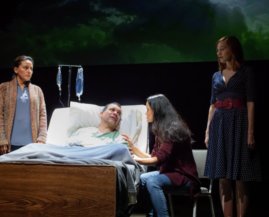  In "The Untranslatable Secrets of Nikki Corona," a dying man is hired to deliver a message to a recent suicide victim. 