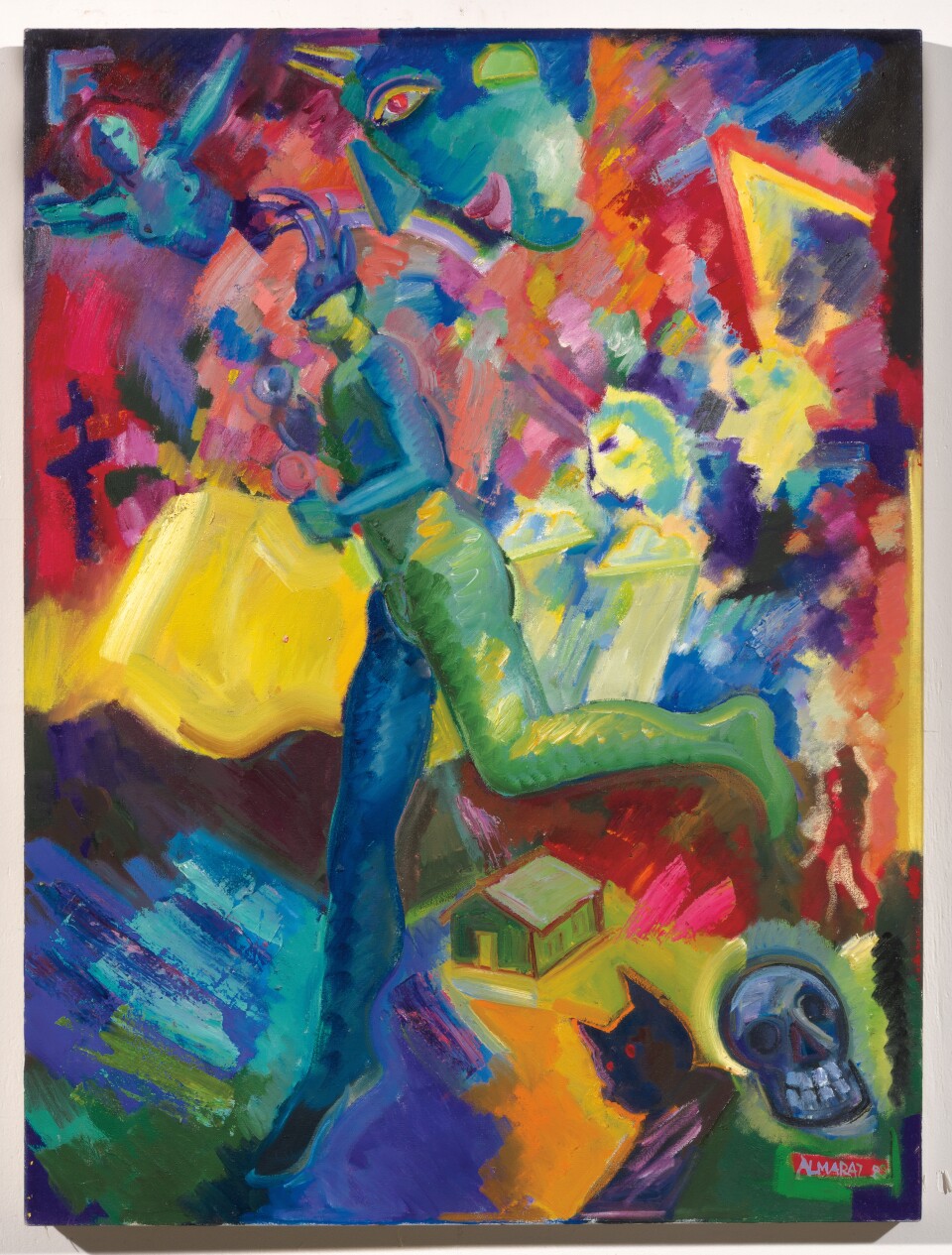 Carlos Almaraz, Deer Dancer, 1989, Elsa and Maya Almaraz