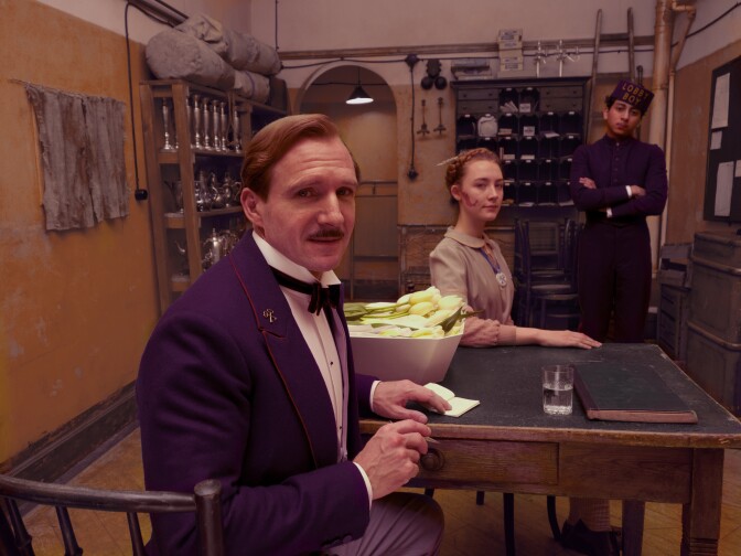 A still from "The Grand Budapest Hotel."