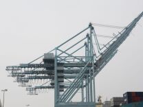 The clerical workers strike that began last Tuesday has shut  down 10 terminals at the nation's busiest port complex.