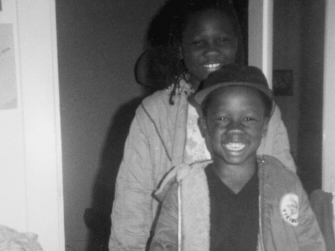 Photo of Michael Allen as a child. 