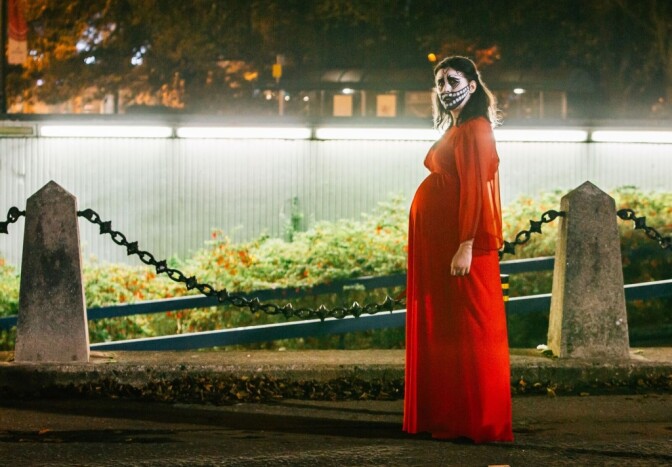 British filmmaker Alice Lowe has broken new ground by gestating her daughter at the same time she wrote, directed and starred in Prevenge.