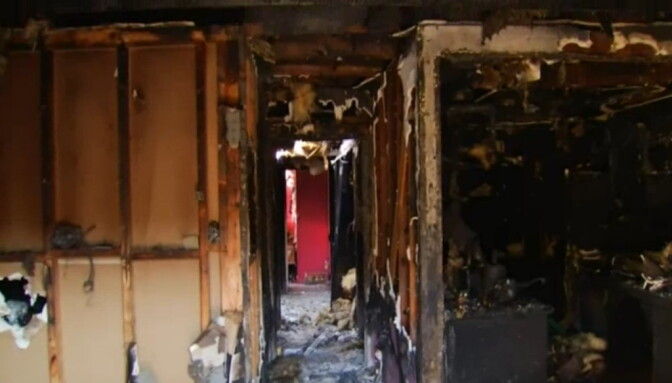 Inside the condo that went up in flames early Tuesday morning in San Juan Capistrano. A 20-year-old mother died Wednesday night following the death of her 3-year-old son after a fire broke out at their condo in San Juan Capistrano.