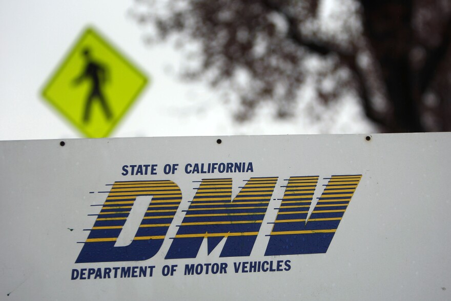 PASADENA, CA - FEBRUARY 06: Signage is seen at the State of California Department of Motor Vehicles (DMV) February 6, 2009 in Pasadena, California. The DMV is closed as part of the first state employee furloughs in California history in response to California's budget crisis. About 90 percent of the state's 238,000 employees have been ordered by Gov. Arnold Schwarzenegger to take two days off without pay each month, the equivalent of about a 10 percent wage reduction, through June 2010. The governor says that the mandatory furloughs at agencies such as the DMV, Veterans Affairs, Department of Consumer Affairs, California Environmental Protection Agency and Department of Child Support Services will save the state about $1.4 billion. (Photo by David McNew/Getty Images)