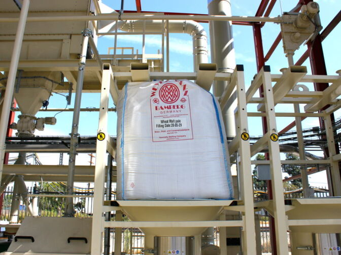 A wheat malt from Bamberg, Germany is a key ingredient on the grain bill for Golden Road Brewing's Hefeweizen beer.