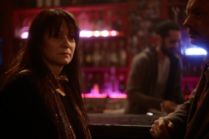 Trine Dyrholm plays the former Velvet Underground singer in "Nico, 1988."