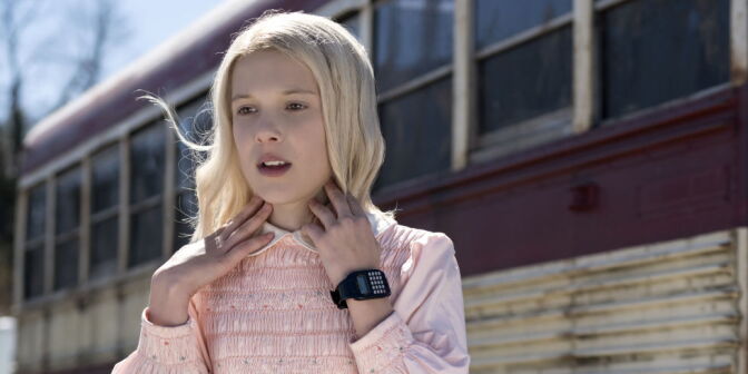 Millie Bobby Brown stars as Eleven in the Netflix series, "Stranger Things."