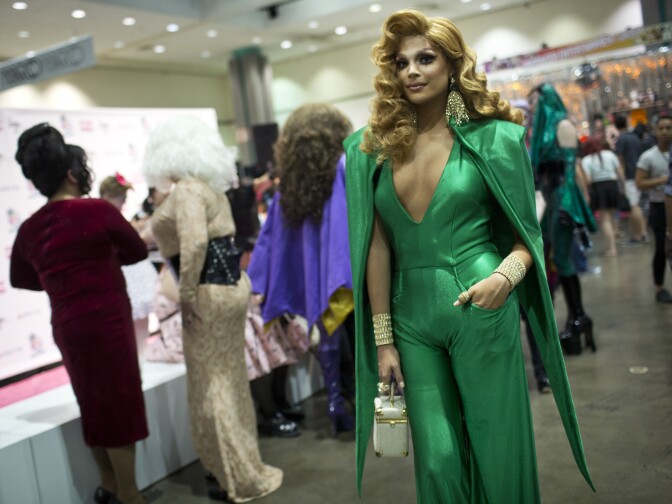 Valentina attends RuPaul’s DragCon, the first drag convention in history, at the Los Angeles Convention Center on Saturday, May 16, 2015.