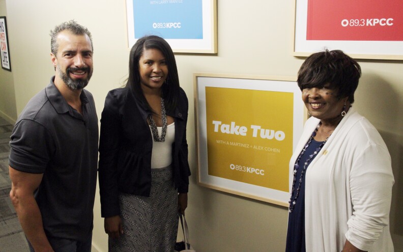Left to right: A Martinez, Dallas Fowler, Carolyn Fowler
