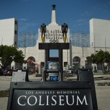 The Los Angeles Memorial Coliseum, as seen on Aug. 26, 2015.