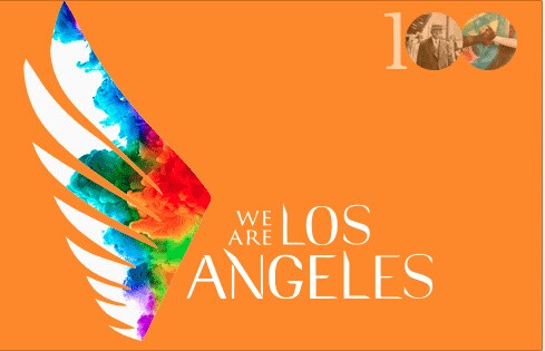"We are Los Angeles" logo.