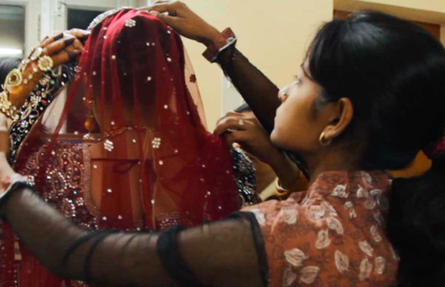 A scene from the documentary, "A Suitable Girl."