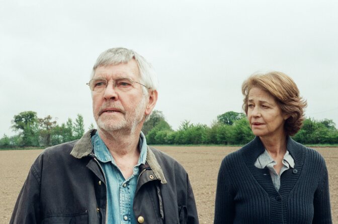 Tom Courtenay (left) and Charlotte Rampling star in '45 Years'
