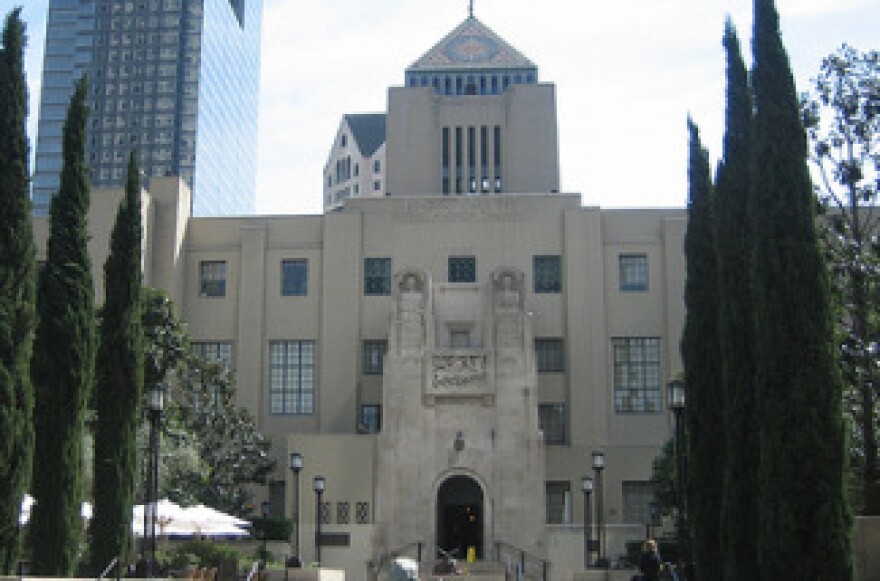Los Angeles Central Library, in downtown Los Angeles, Calif.