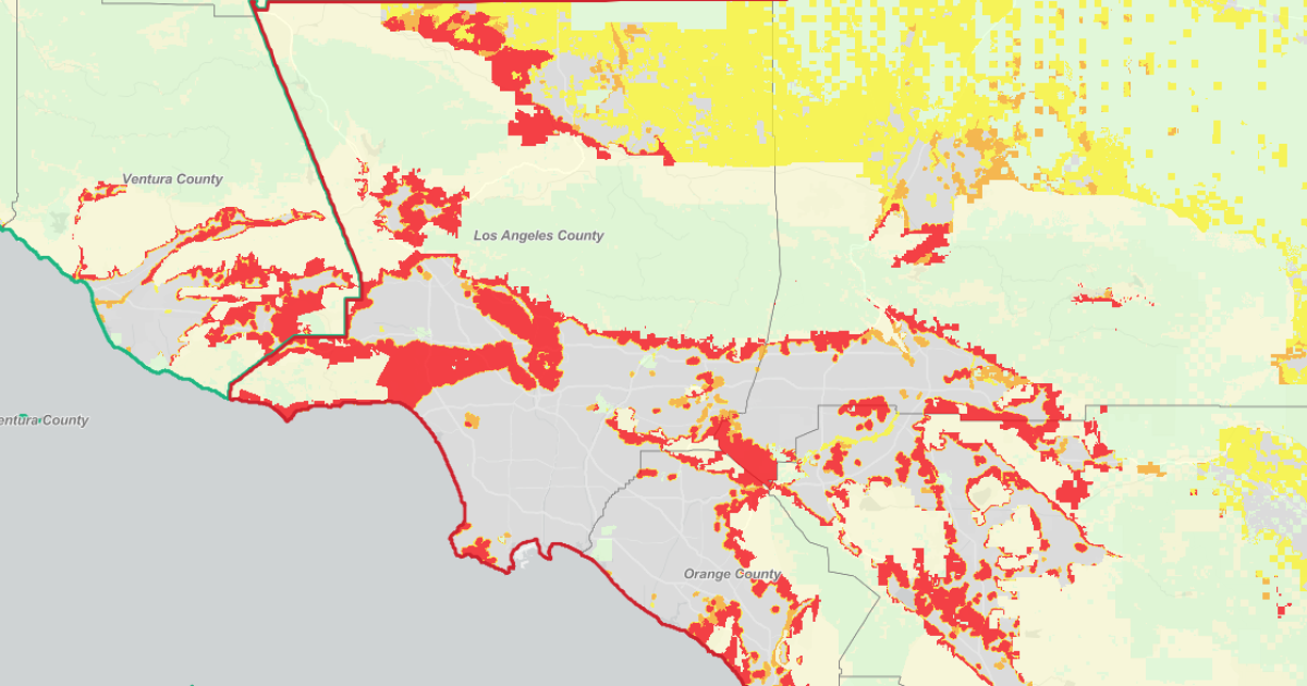 Labrador Fire Map New fire hazard maps