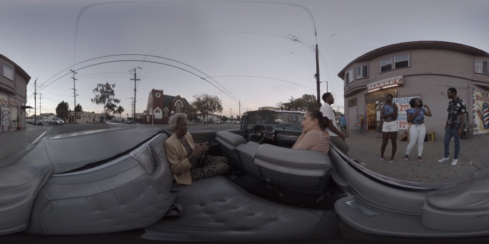 A scene from Bravo's VR experience "Hard World for Small Things."