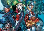 Art from the cover of "Suicide Squad #1," as drawn by Jim Lee.
