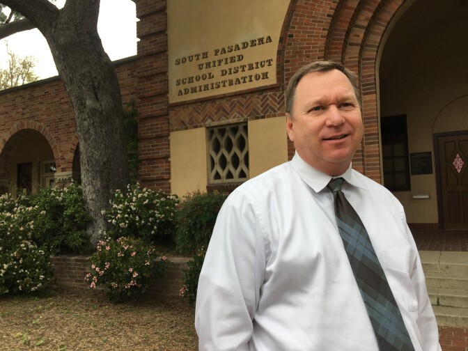 South Pasadena Unified Superintendent Geoff Yantz.
