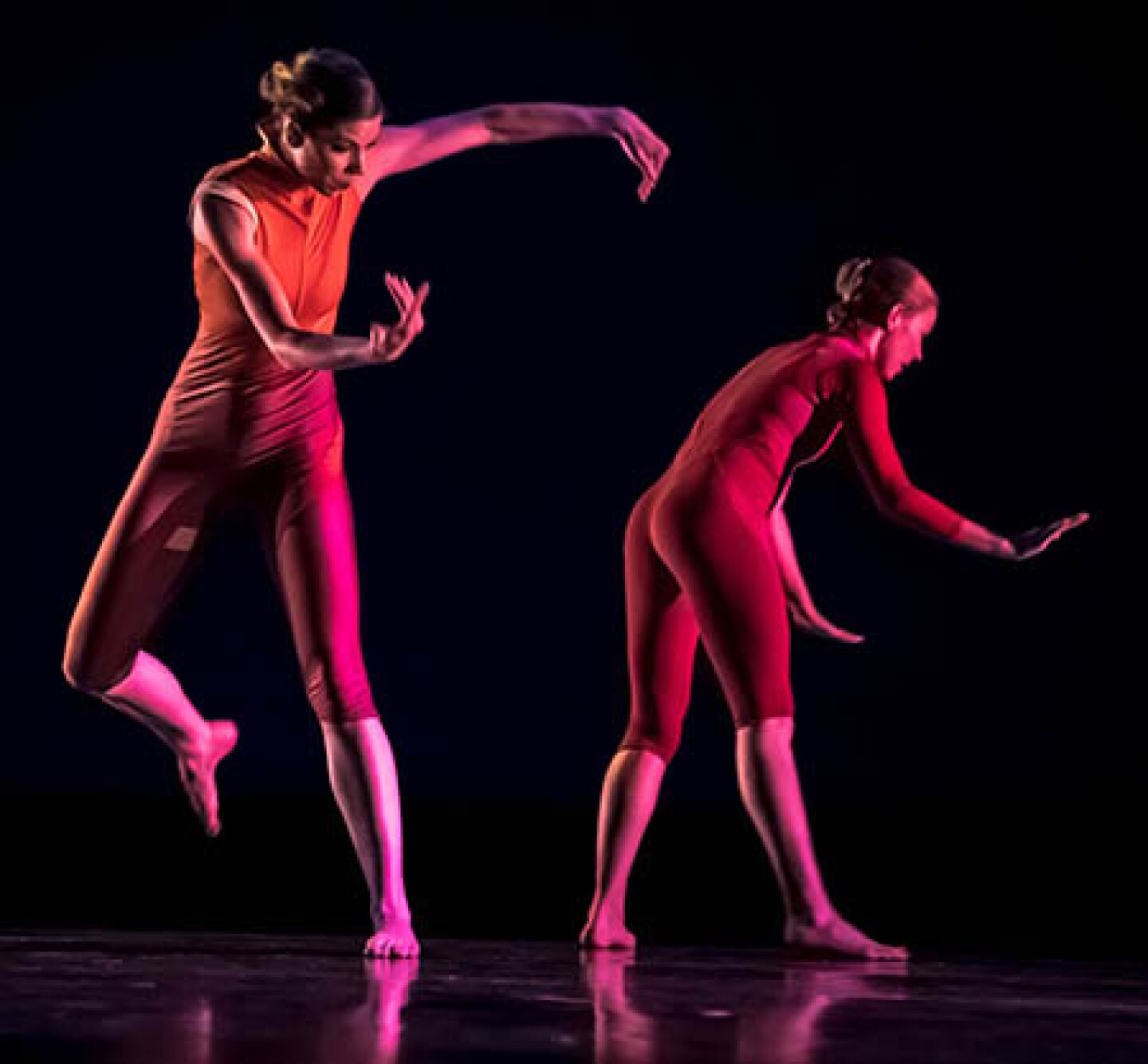 two dancers