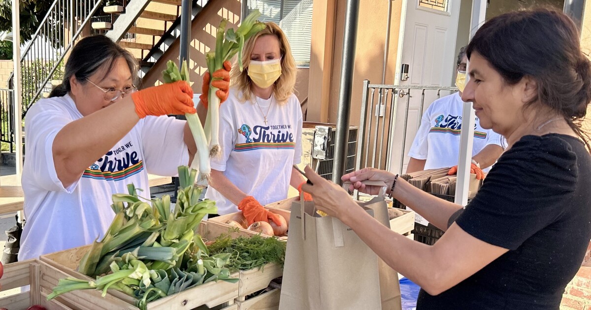Can’t tell if this is a food bank or farmers' market? That’s the point