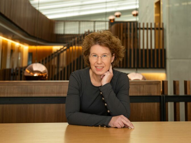 Theoretical physicist and YouTuber Sabine Hossenfelder, shown in a photo taken in December at the University of Oxford in England, turned to YouTube "to keep my sanity" during the dark days of the pandemic.