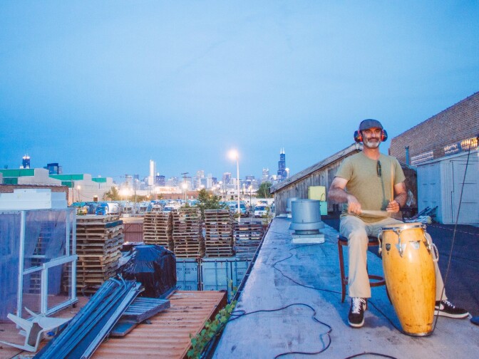 Comedian Brody Stevens performs in Seven Minutes in Purgatory at The Hideout in Chicago.