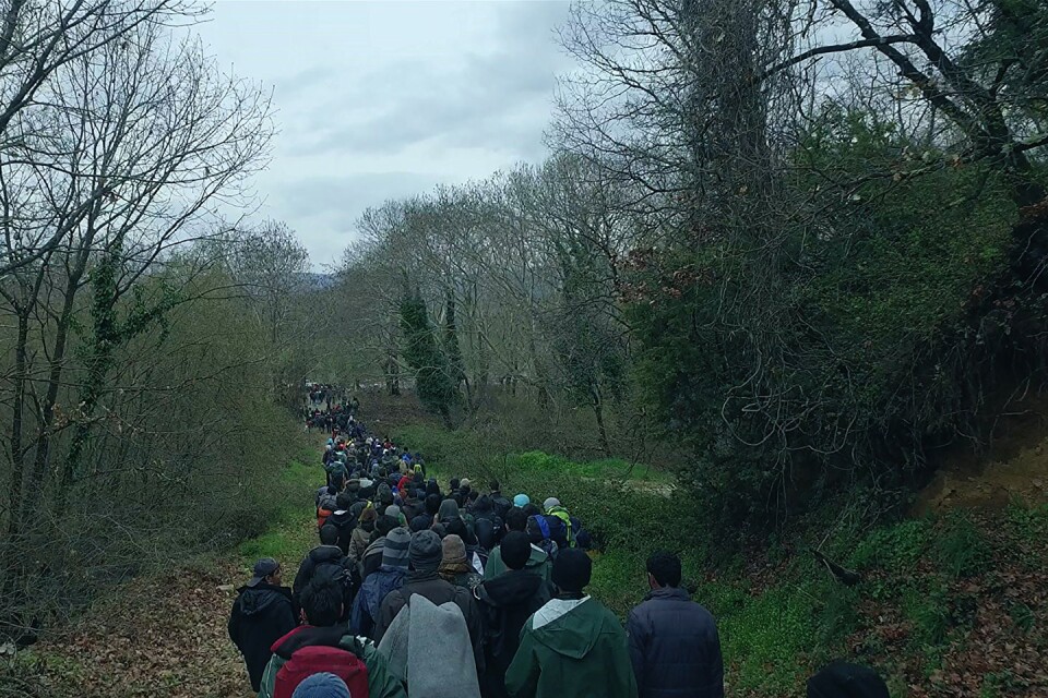 Still from the film "Human Flow," by director Ai Wei Wei.