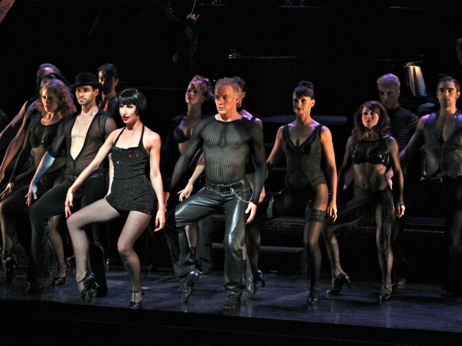 Nikka Graff Lanzarone in "Chicago" on Broadway.