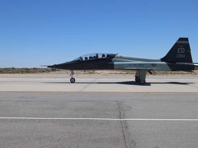 The U.S. Air Force Test Pilot School, at Edwards Air Force Base, 90 miles north of Los Angeles, prepares pilots for test missions for new aircraft and systems.