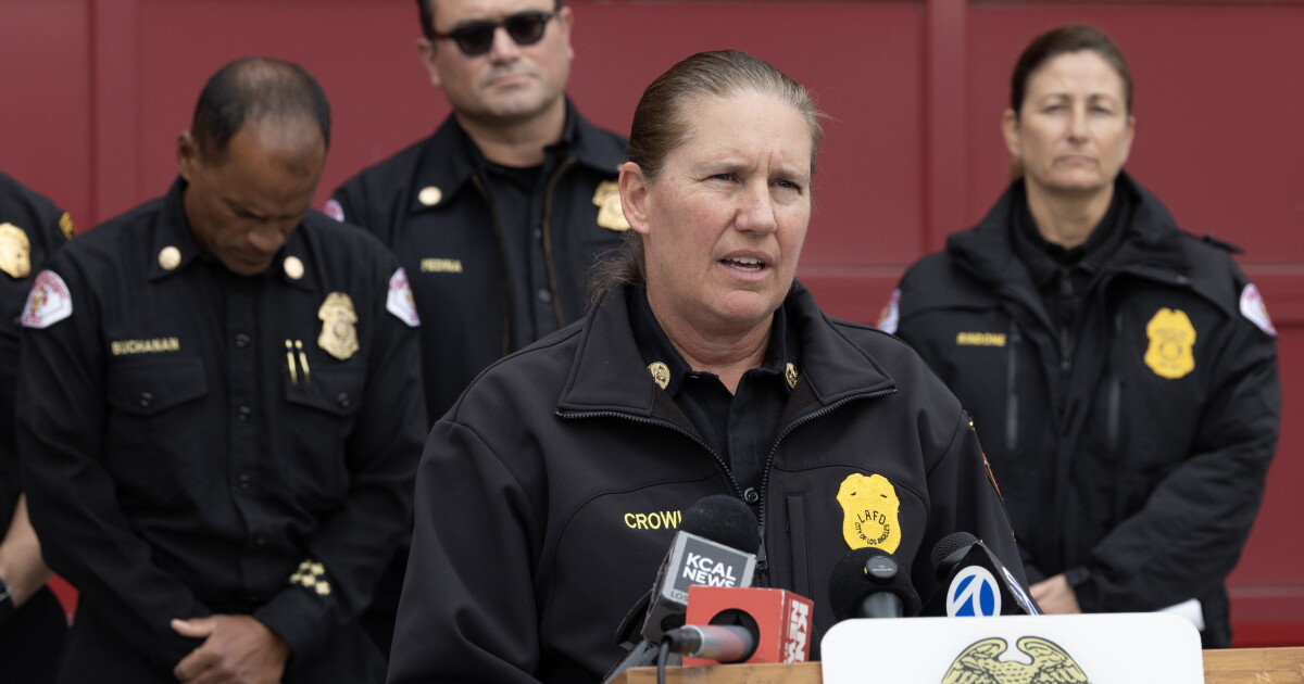 Steve Ruda LAFD chief removed