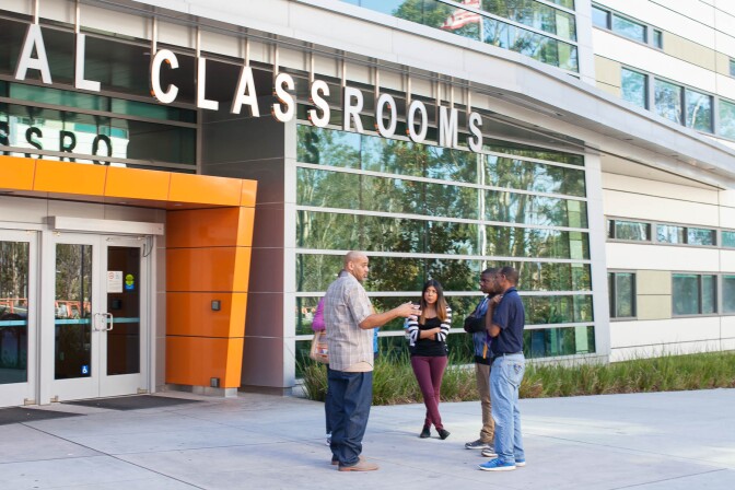 West Los Angeles College in Los Angeles, California, on Thursday, Nov. 3, 2016.