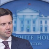 White House Press Secretary Josh Earnest answers questions on the massive cyber-attack on the personal data of government employees June 5, 2015 during the daily briefing in the Brady Briefing Room of the White House in Washington, DC. The US government on Thursday admitted hackers accessed the personal data of at least four million current and former federal employees, in a vast cyber-attack suspected to have originated in China. AFP PHOTO/Mandel NGAN        (Photo credit should read MANDEL NGAN/AFP/Getty Images)