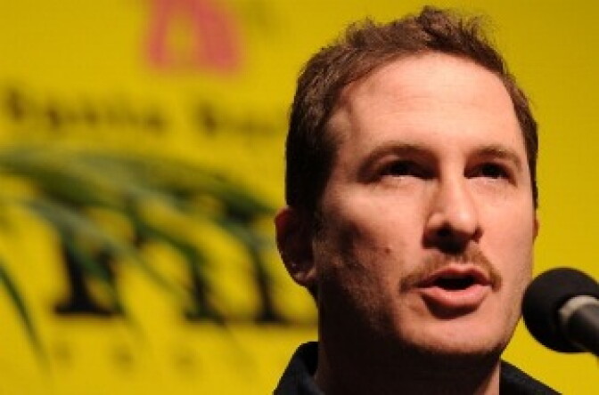 Director Darren Aronofsky on stage during the Directors on Directing panel at the 26th Annual Santa Barbara International Film Festival on February 5, 2011 in Santa Barbara, California.