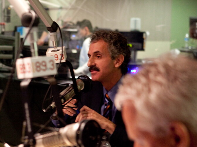 File: Los Angeles City Attorney Mike Feuer at KPCC. 