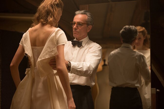 Daniel Day-Lewis and Vicky Krieps star in "Phantom Thread."