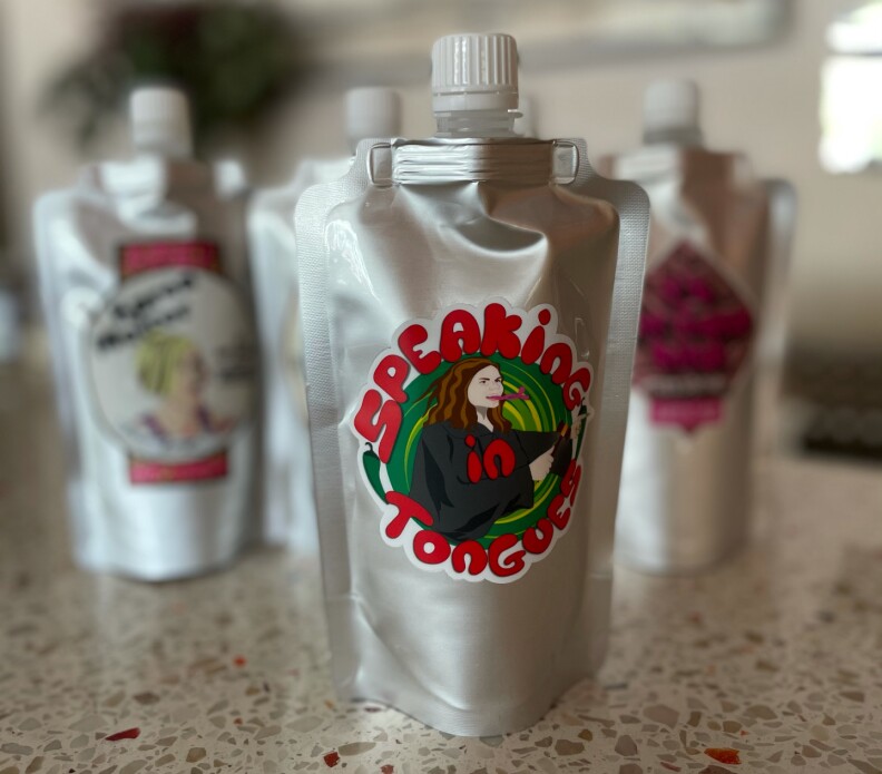 Speaking In Tongues hot sauce.