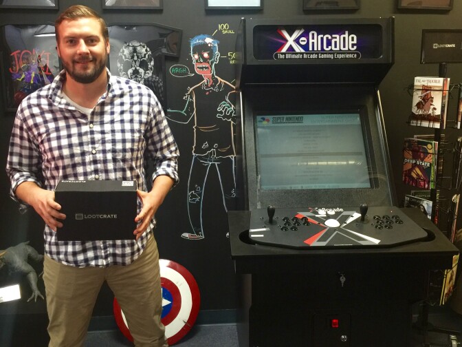 Chris Davis, the CEO of Loot Crate, which Inc. named as the fastest growing private company in America. 