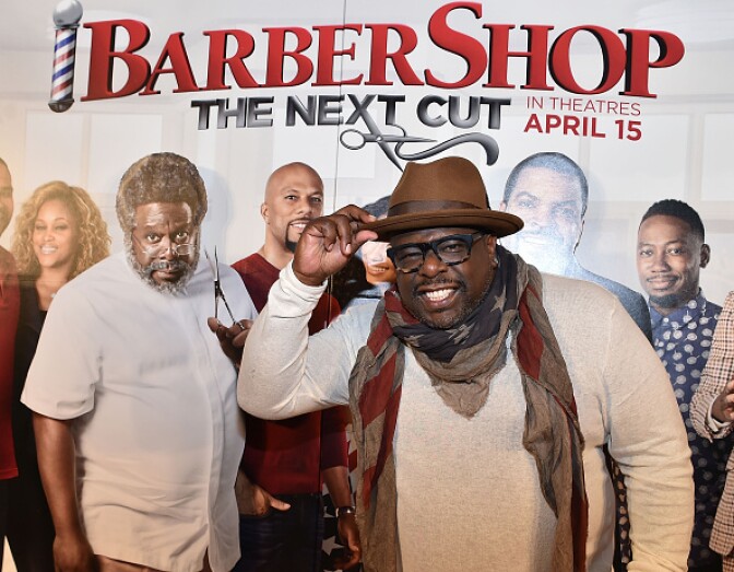 ATLANTA, GA - MARCH 17:  Cedric The Entertainer attends "Barbershop: The Next Cut" advanced Atlanta VIP screening at Regal Atlantic Station on March 17, 2016 in Atlanta, Georgia.  (Photo by Paras Griffin/Getty Images for Warner Bros)