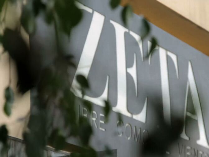 Outside the offices of the Zeta newspaper in Tiuana, Mexico.