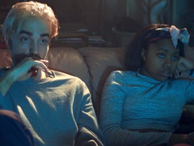 Actors Robert Pattinson and Taliah Webster in "Good Time."