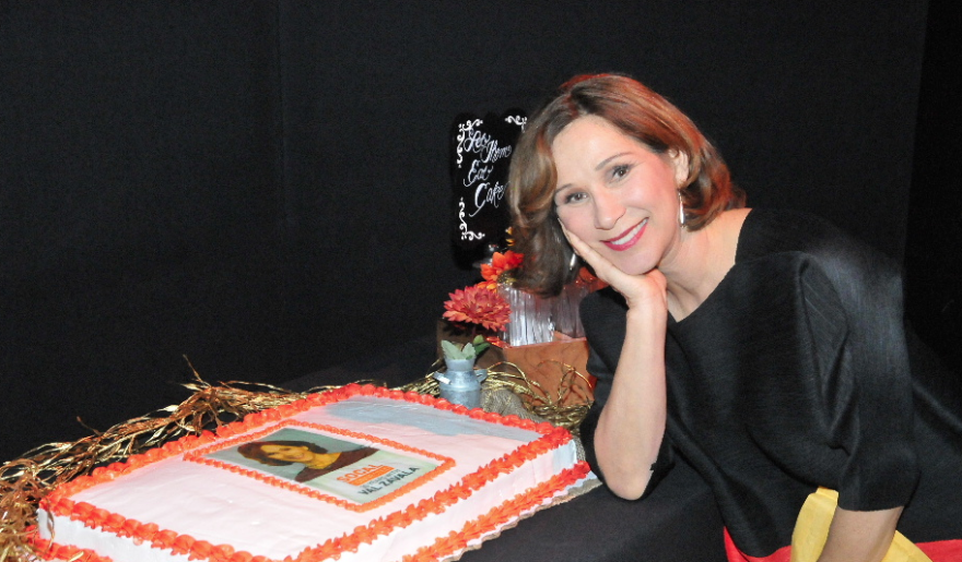 Val Zavala celebrates her retirement at KCET.