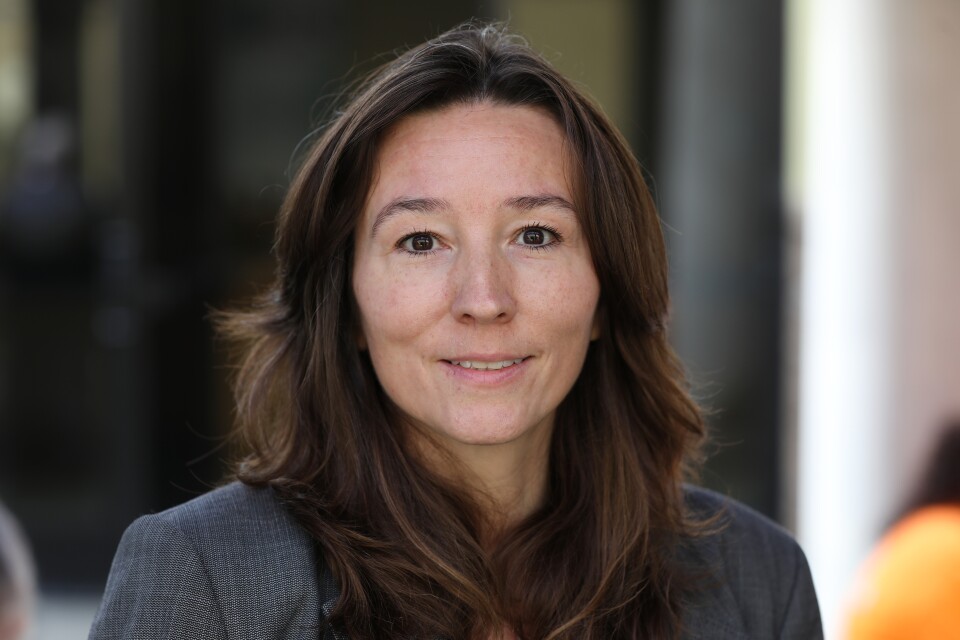 Monica Ratcliff at a candidate forum for Los Angeles City Council District 7 on Feb. 11, 2017.