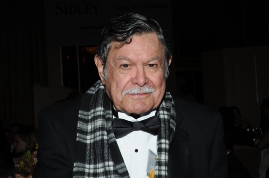 Writer, World War II veteran and Latino veterans' advocate Bill Lansford in an undated family photo.