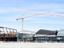 Tom Bradley International Terminal construction zone at LAX
